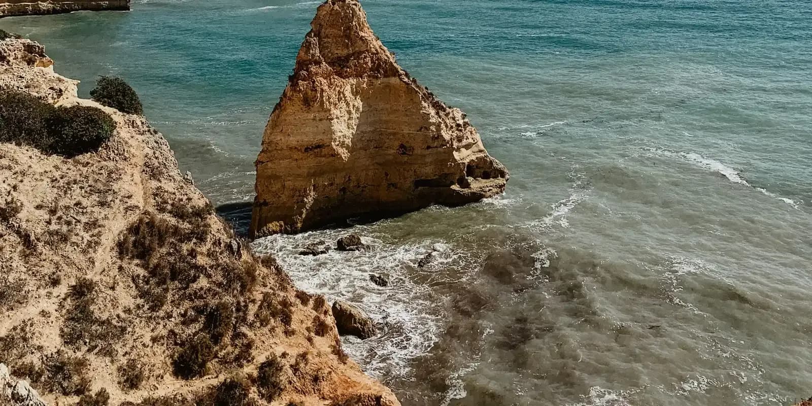 The Algarve coastline in southern Portugal, a dialysis holiday destination